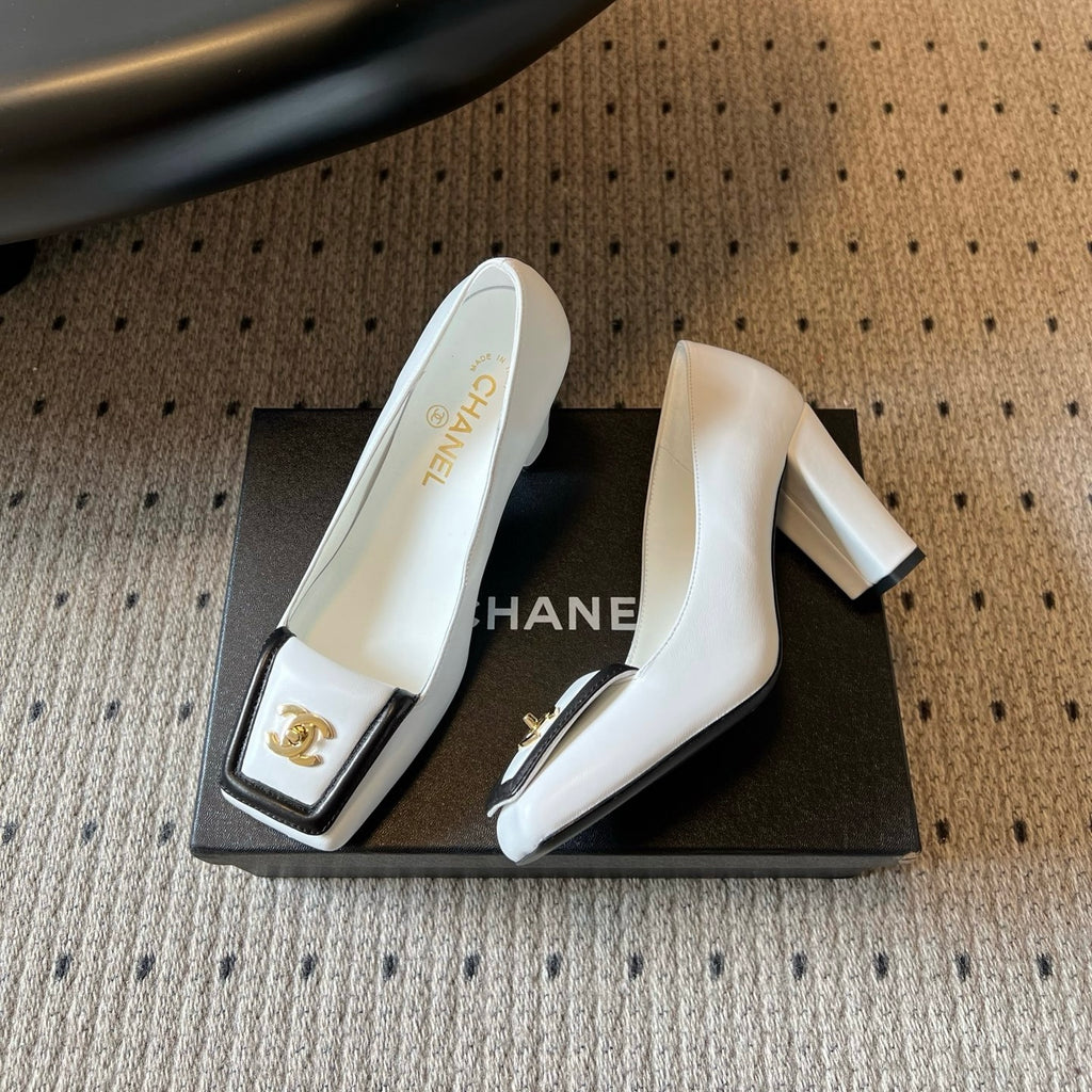 Chanel High Heels in Lamb