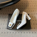 Chanel High Heels in Lamb