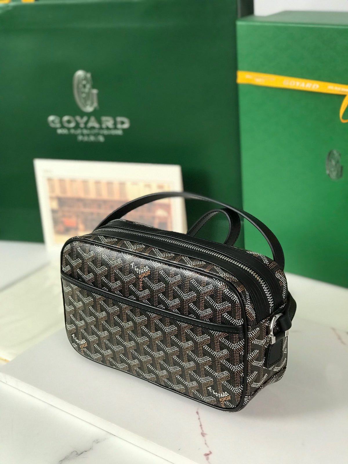 Goyard Cap Vert Shoulder Bag