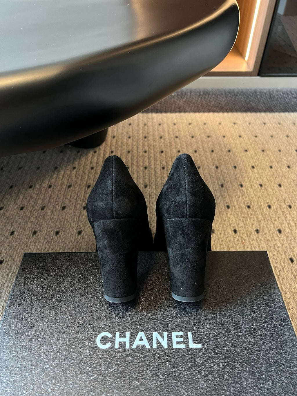 Chanel High Heels in Suede