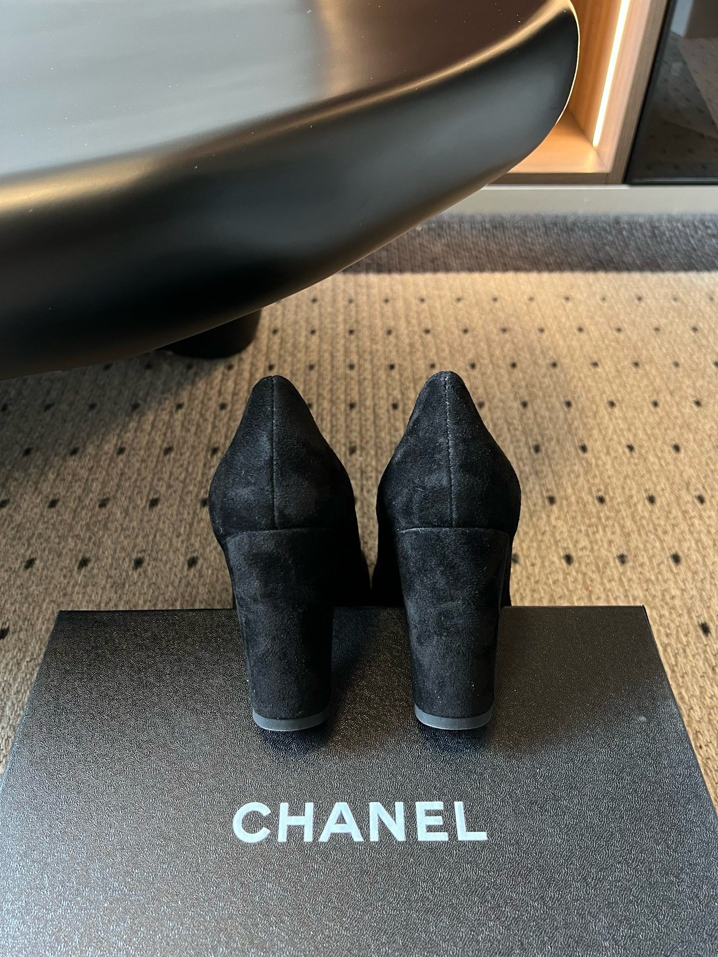Chanel High Heels in Suede
