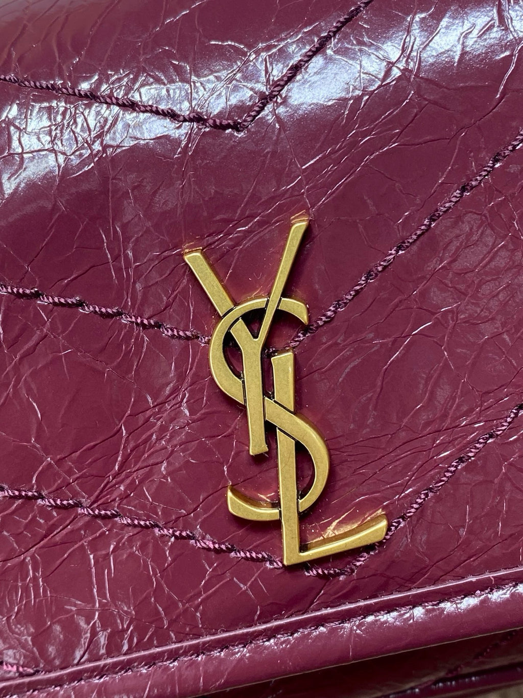Saint Laurent Niki Mini In Vintage Leather