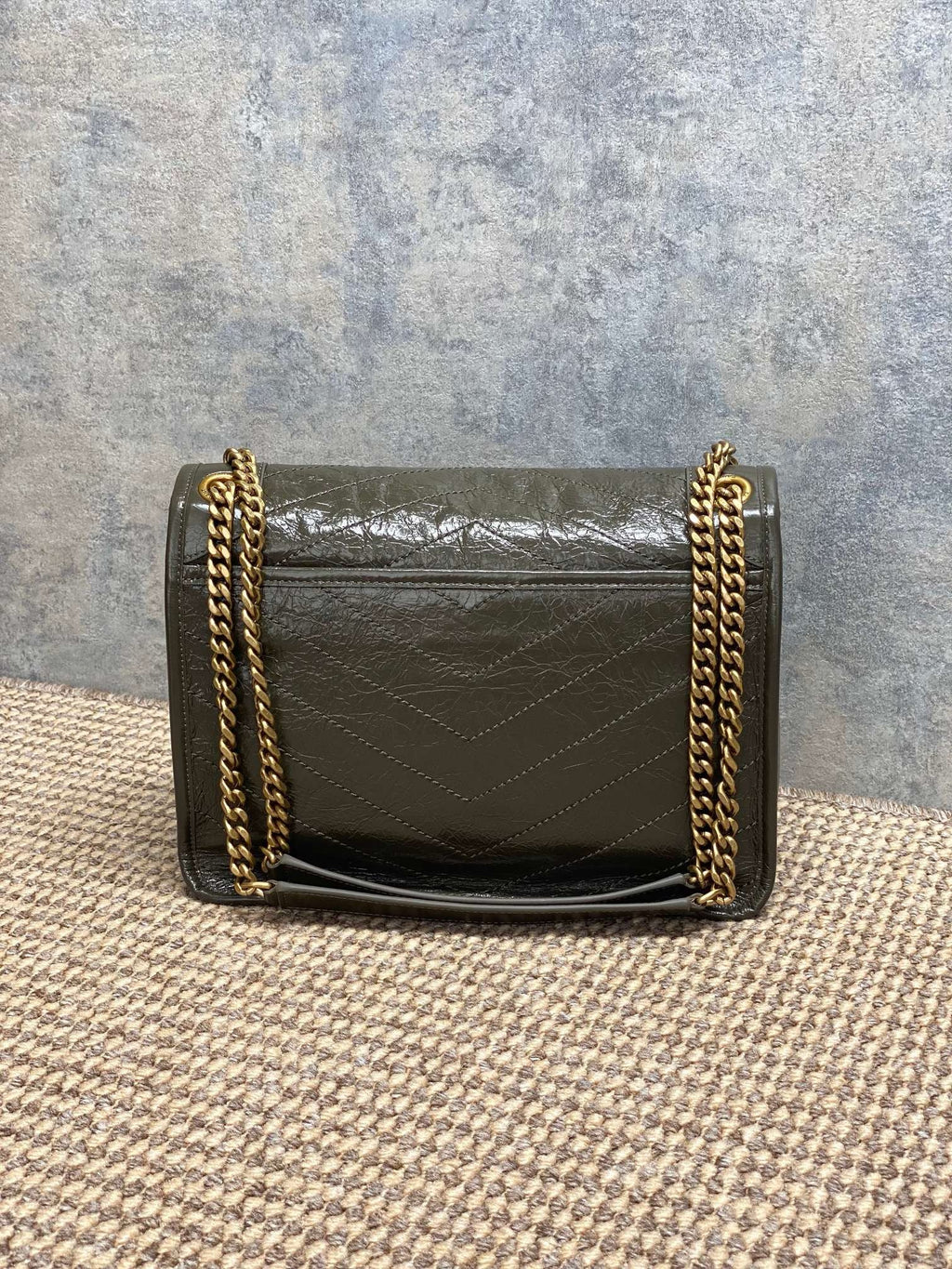 Saint Laurent Niki Medium In Vintage Leather