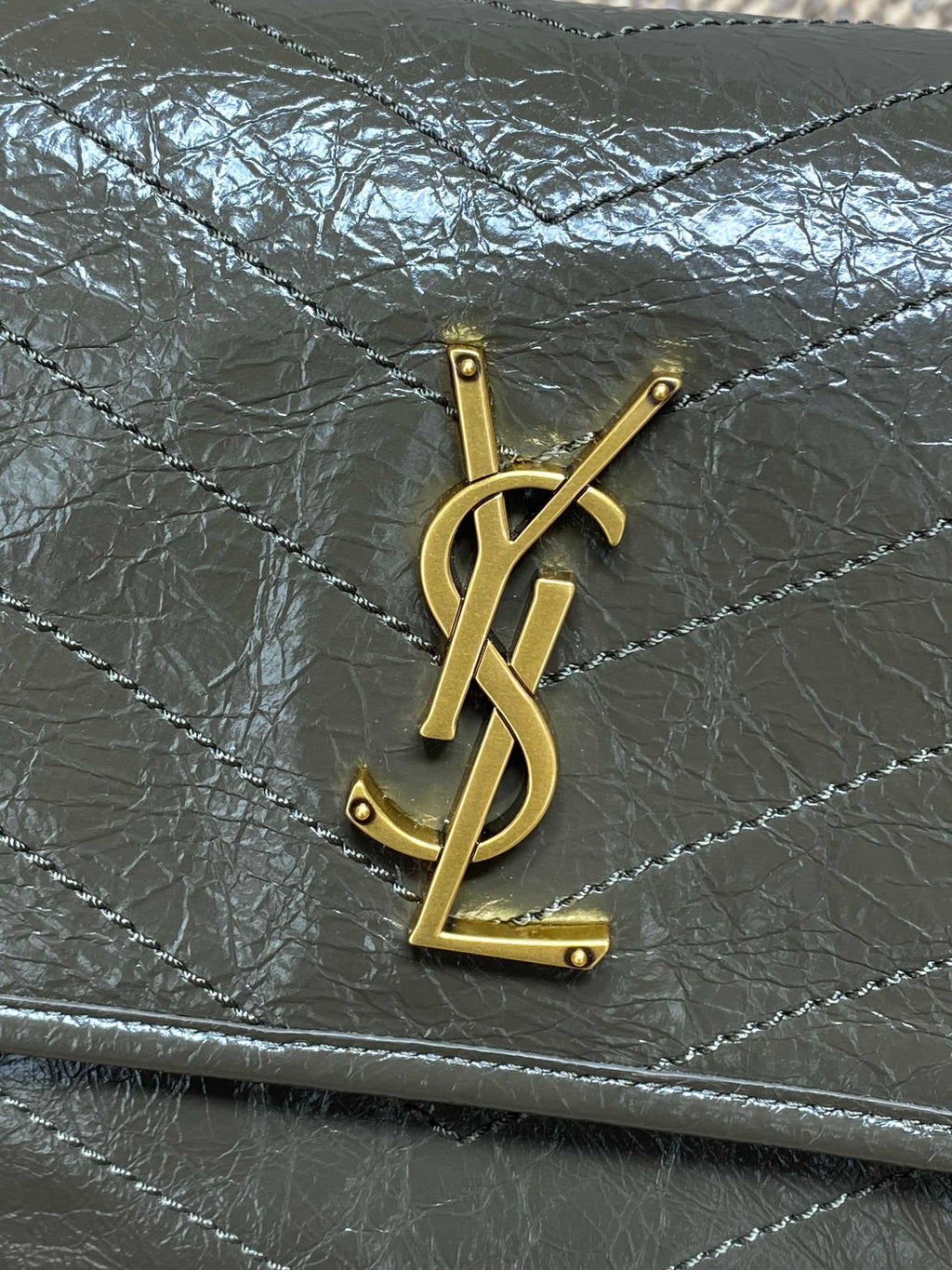 Saint Laurent Niki Medium In Vintage Leather