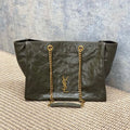 Saint Laurent Niki Shopping In Vintage Leather