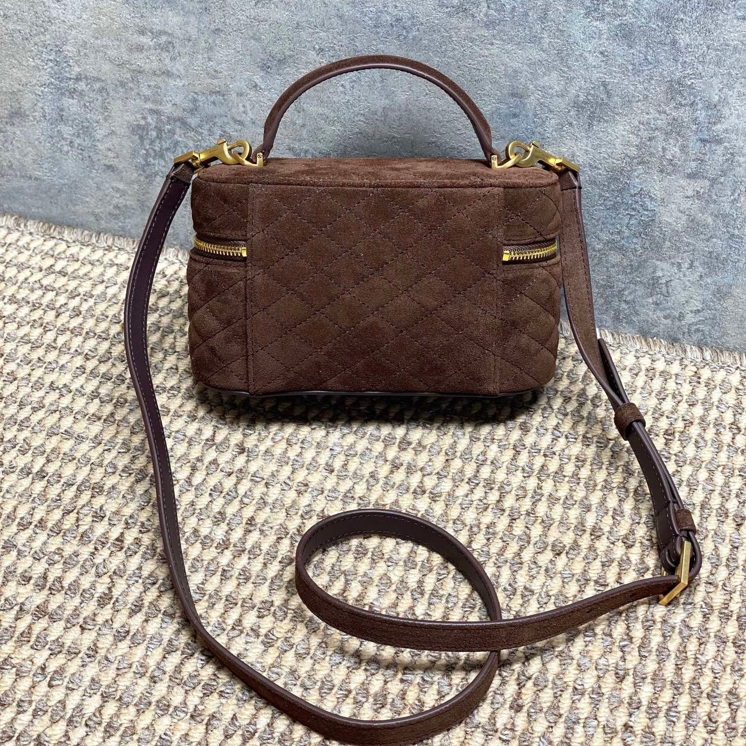 Saint Laurent Gaby Vanity in Suede