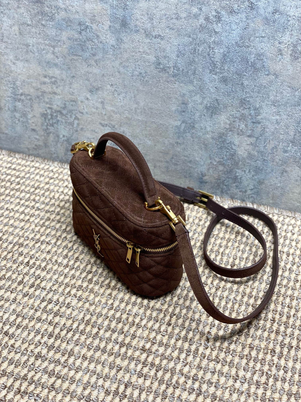 Saint Laurent Gaby Vanity in Suede