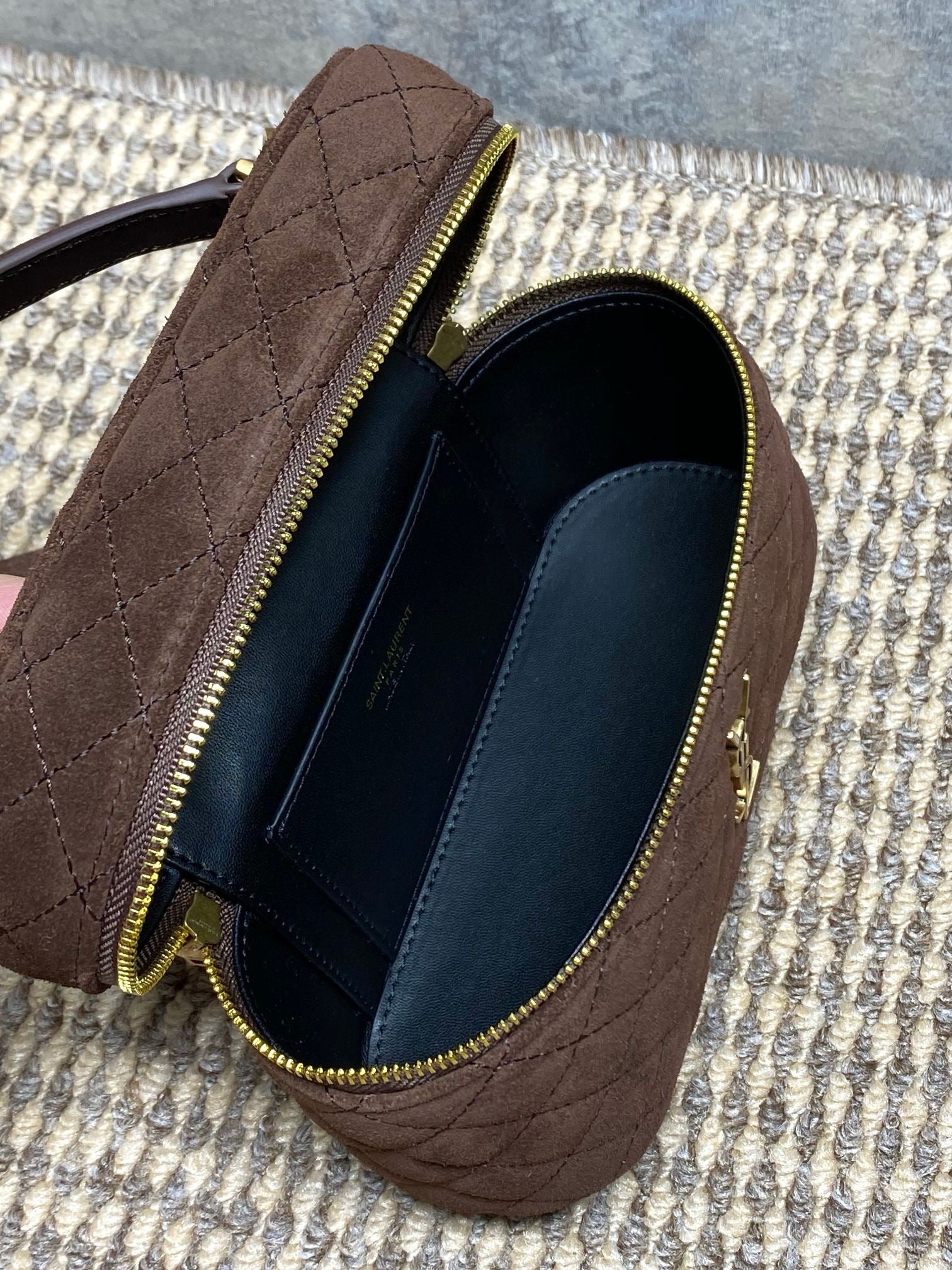 Saint Laurent Gaby Vanity in Suede