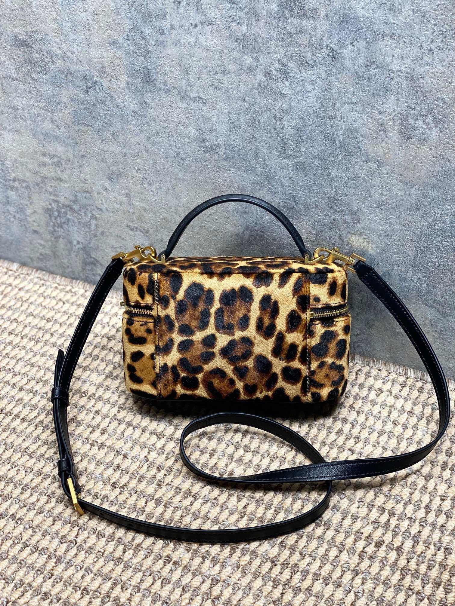 Saint Laurent Gaby Vanity In Pony Hair Leather