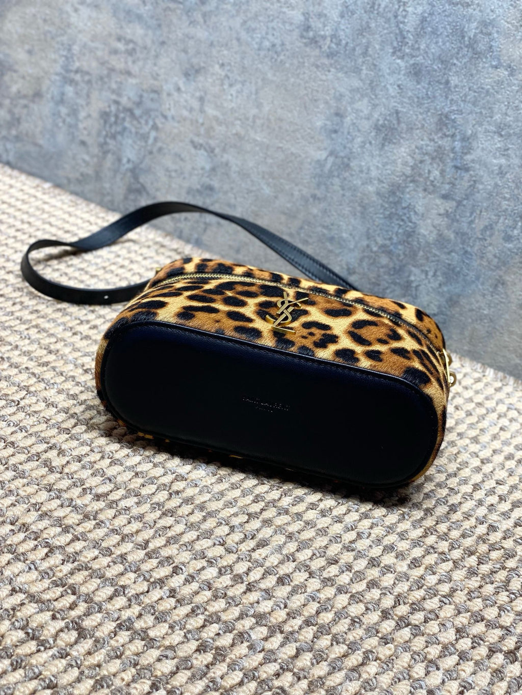 Saint Laurent Gaby Vanity In Pony Hair Leather