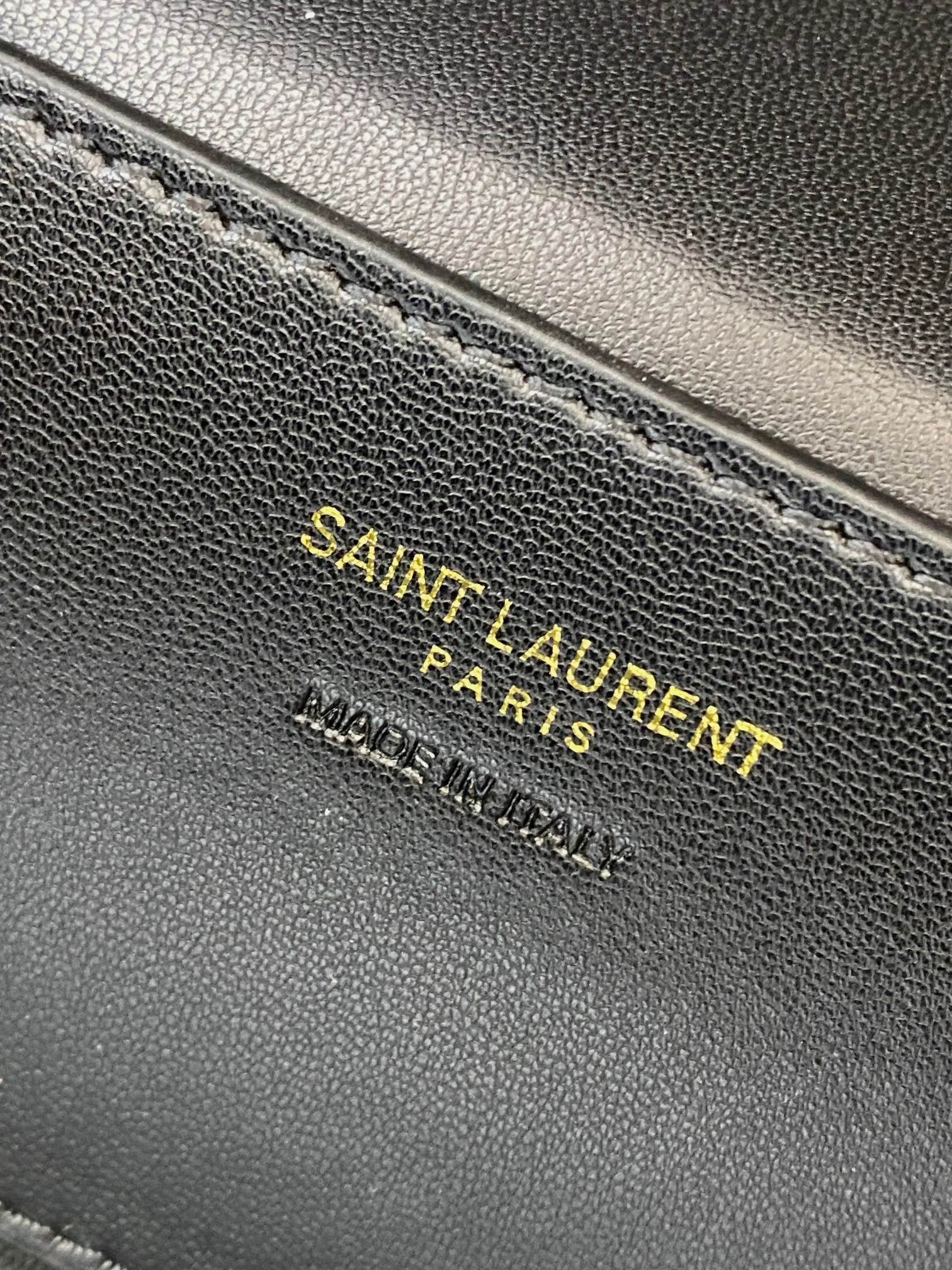 Saint Laurent Gaby Vanity In Pony Hair Leather