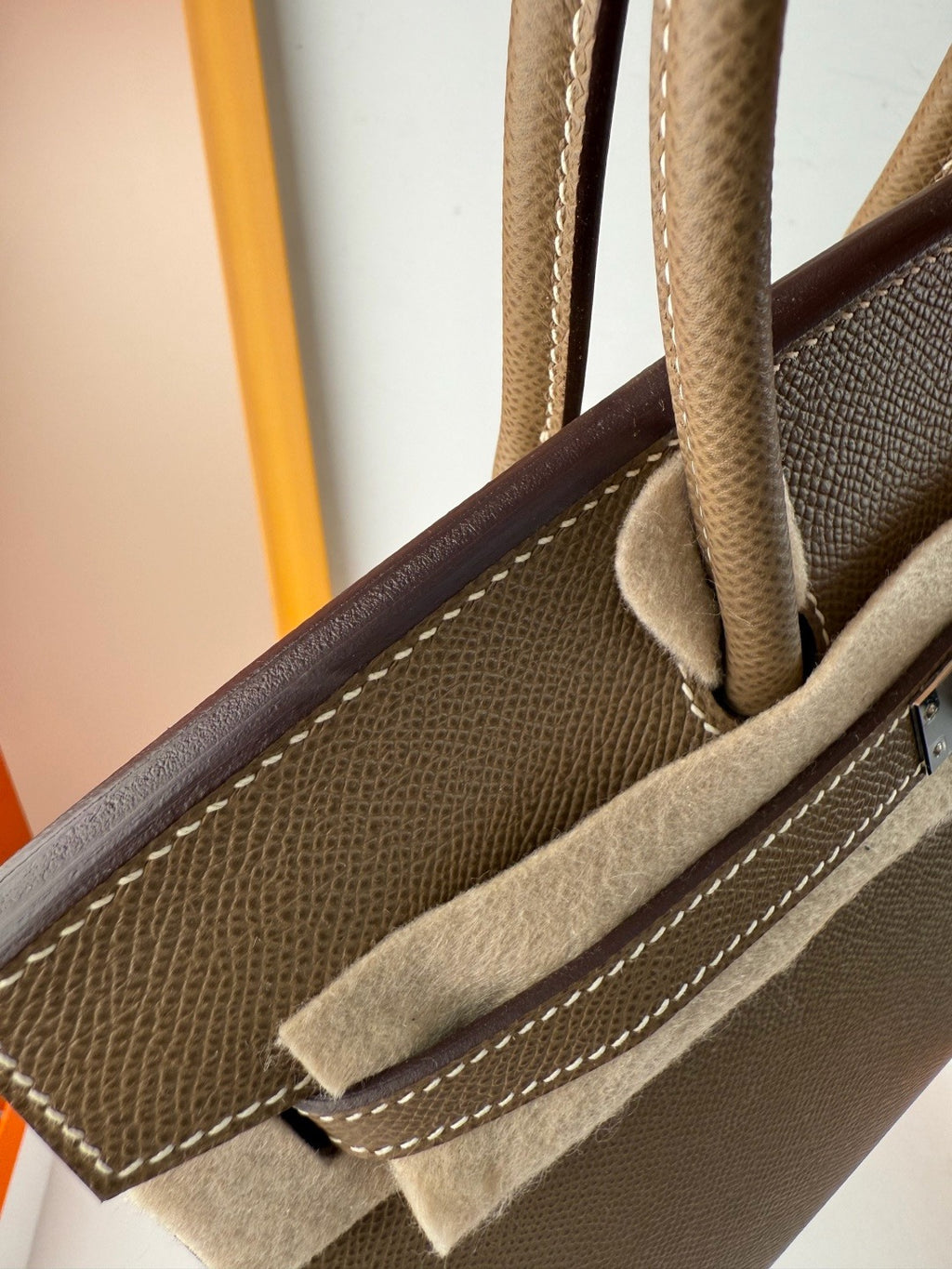 Hermes Birkin 25 in Epsom Calfskin