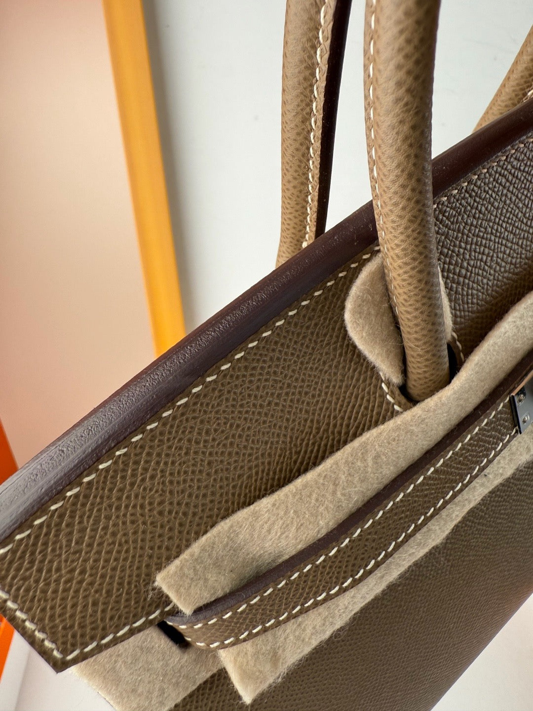 Hermes Birkin 25 in Epsom Calfskin