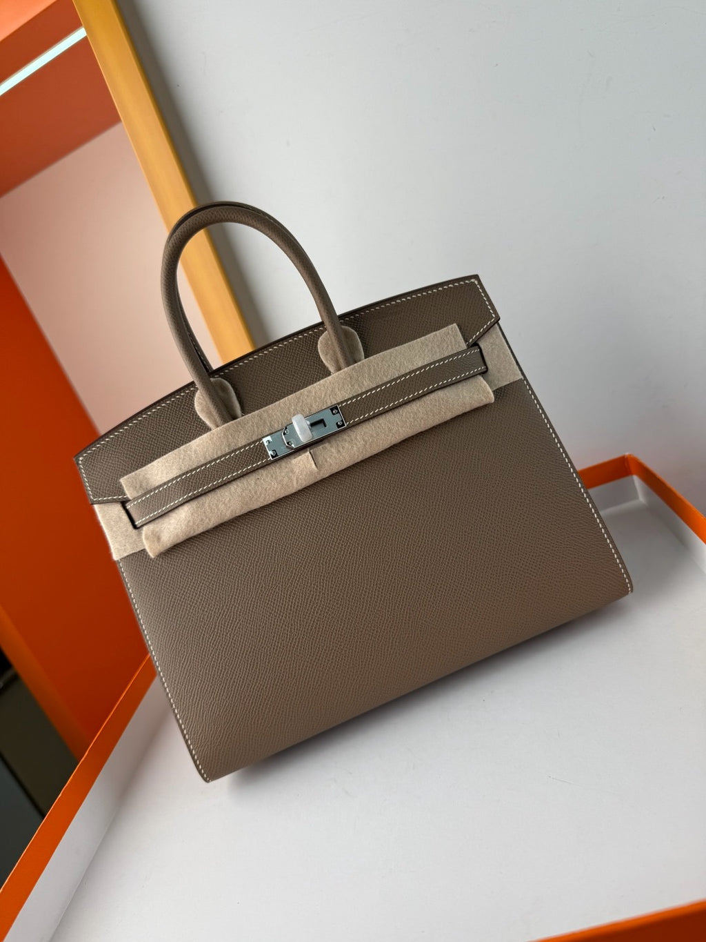 Hermes Birkin 25 in Epsom Calfskin