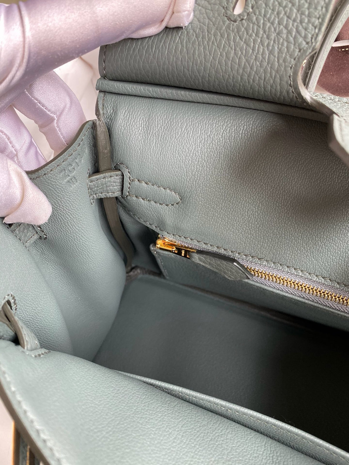 Hermes Birkin 25 in Togo Calfskin