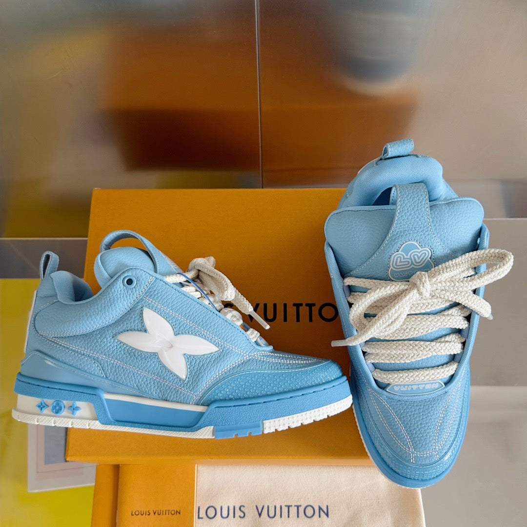 LV Skate Sneaker Sky Blue