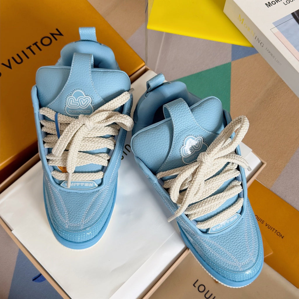 LV Skate Sneaker Sky Blue