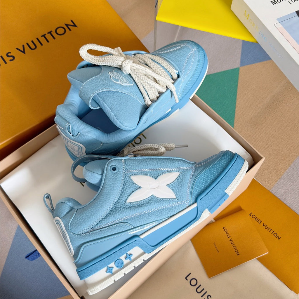LV Skate Sneaker Sky Blue