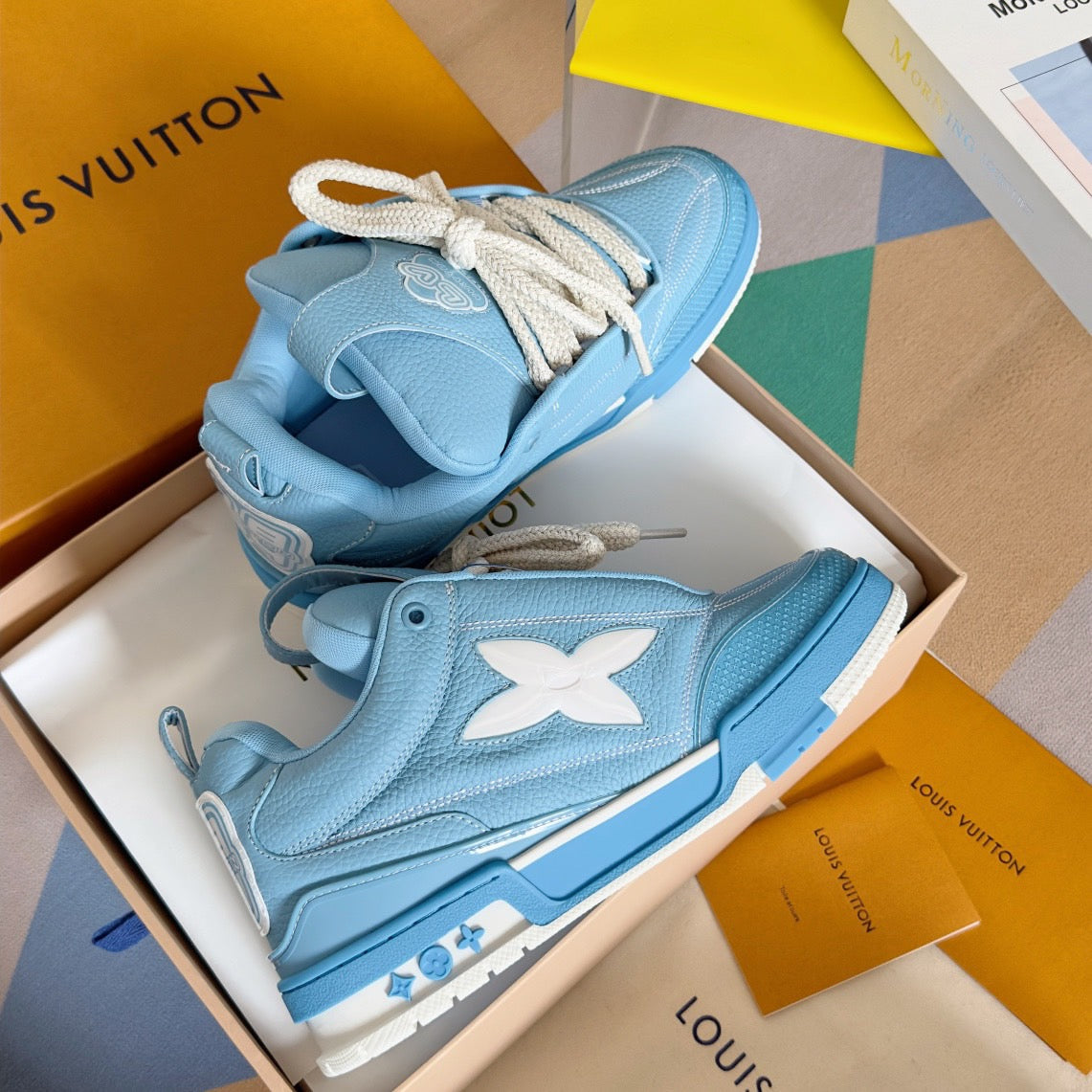 LV Skate Sneaker Sky Blue