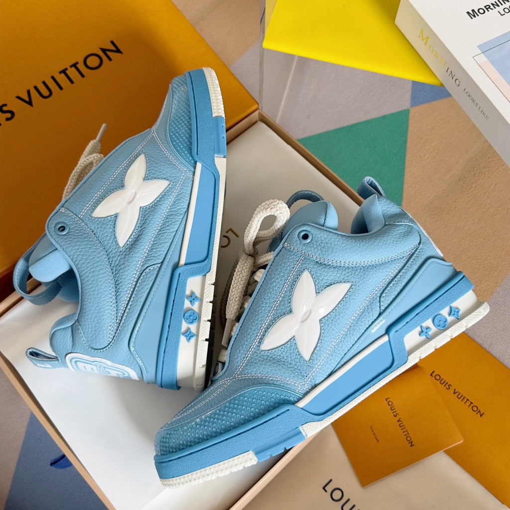 LV Skate Sneaker Sky Blue