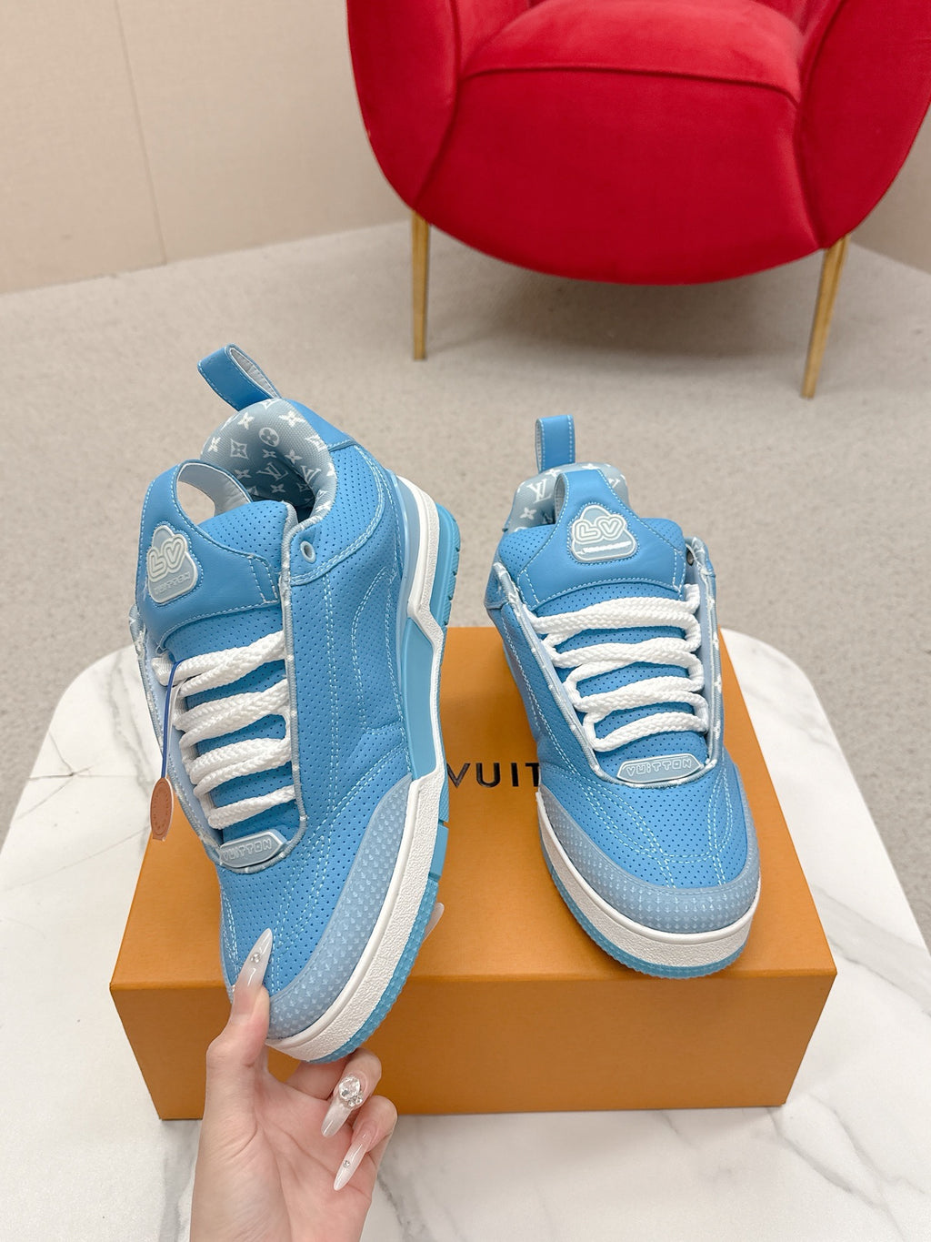 LV Skate Sneaker 1AHWJO