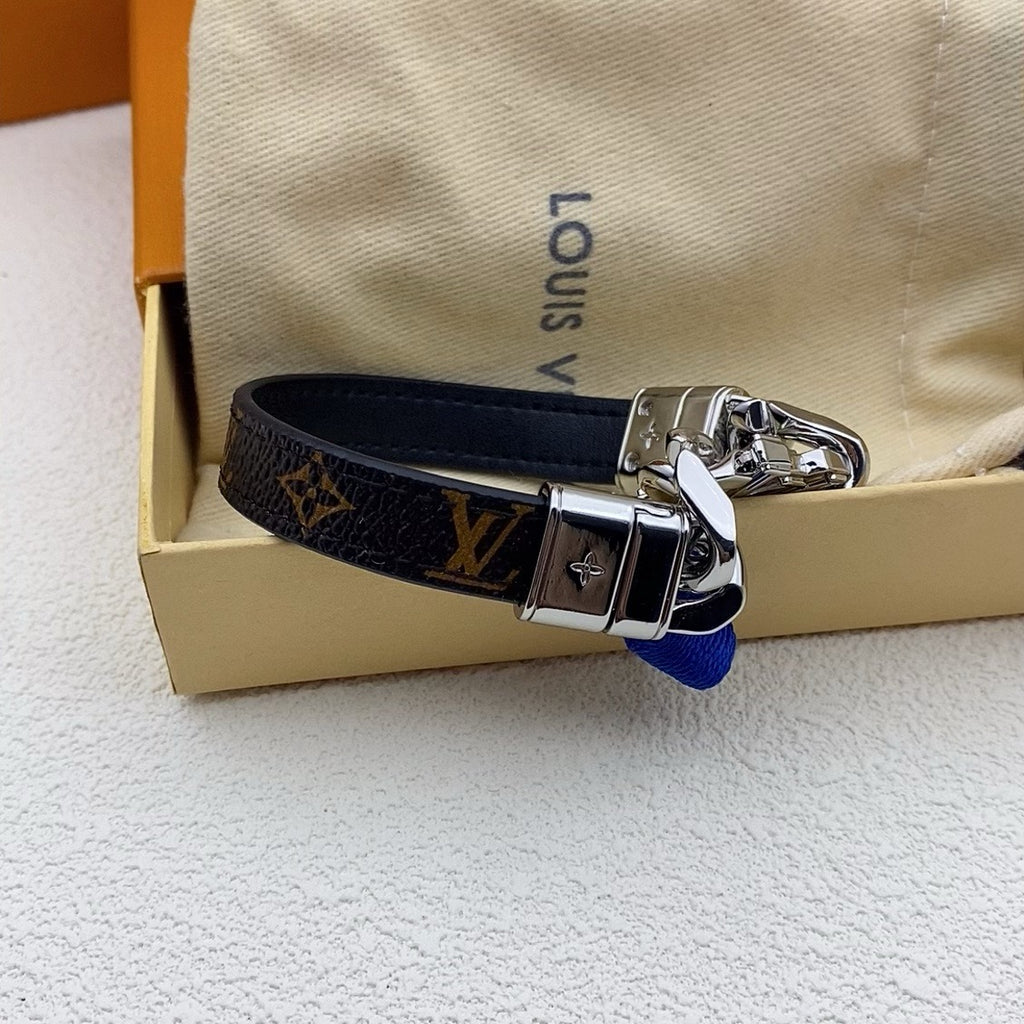 LV Leather Bracelet