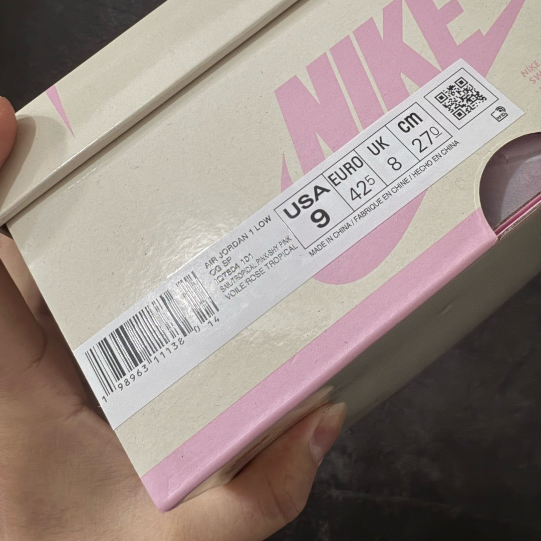 Air Jordan 1 Low Travis Scott Tropical Pink IQ7604-101