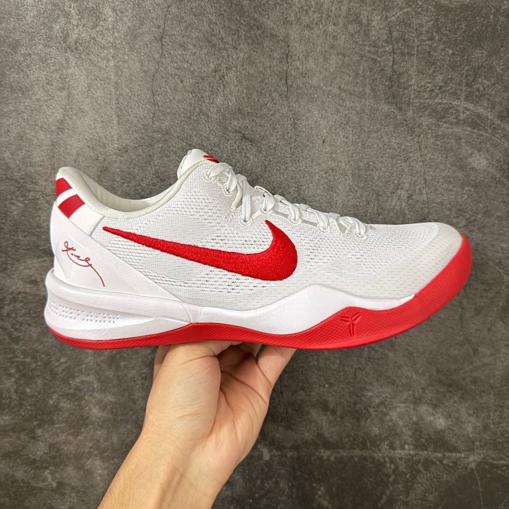 Nike Kobe 8 Protro TB Promo White University Red HM6469-101