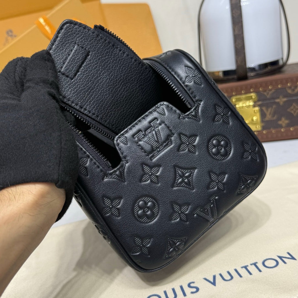 LV Dopp Kit Monogram Shadow