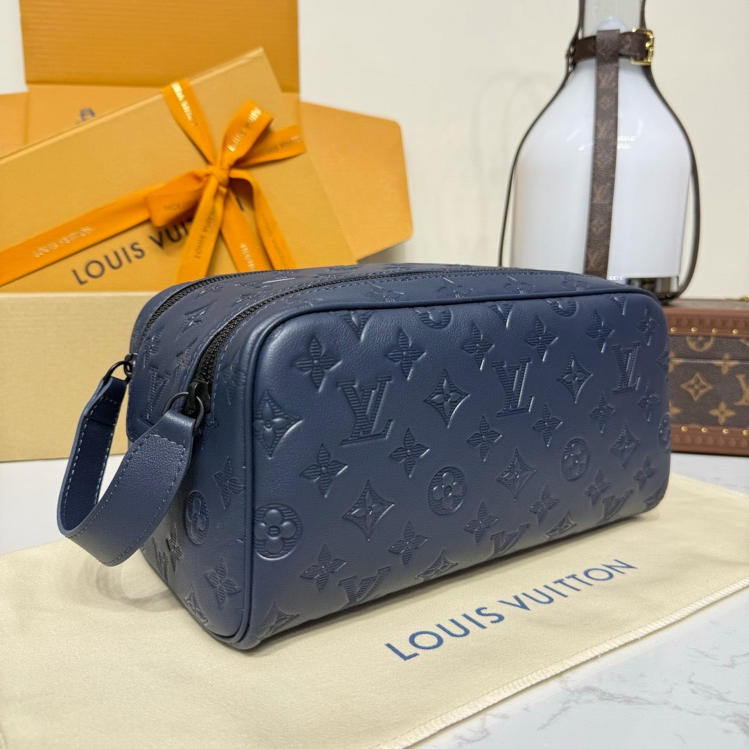 LV Dopp Kit Monogram Shadow
