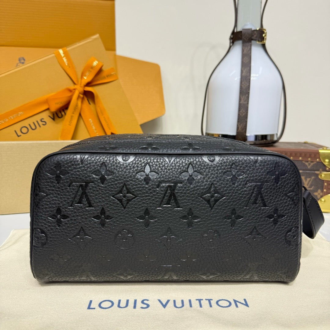 LV Dopp Kit Monogram Taurillon Leather M59478