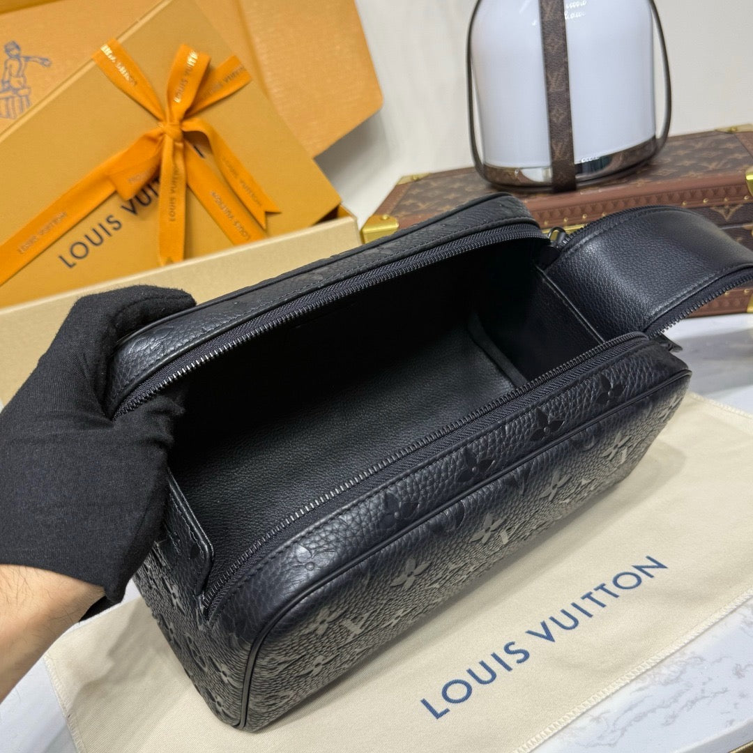 LV Dopp Kit Monogram Taurillon Leather M59478