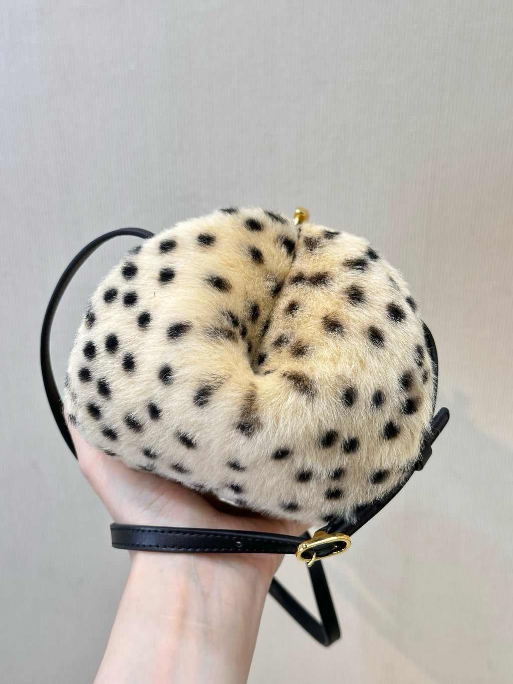 Chanel Pony Hair Cheetah Print Pretty CC Clutch With Strap