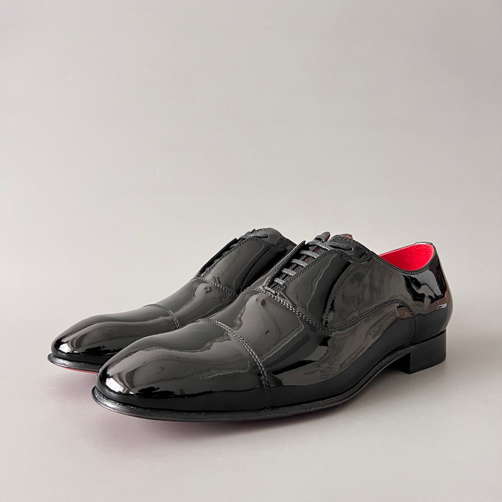 Christian Louboutin Oxford Shoe in Patent Calf Leather