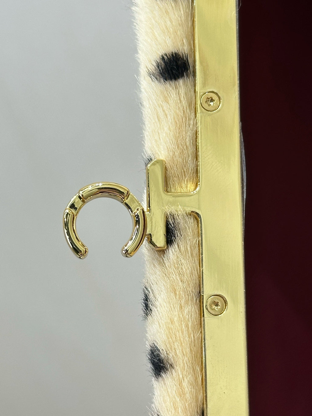 Chanel Pony Hair Cheetah Print Pretty CC Clutch With Strap