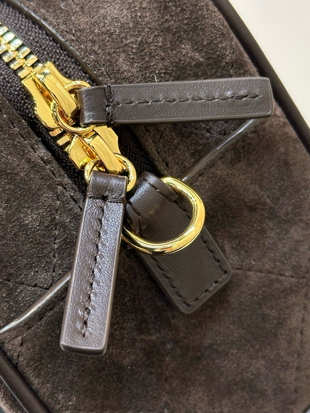 Chanel Clutch With Leather Strap in Suede AP5528