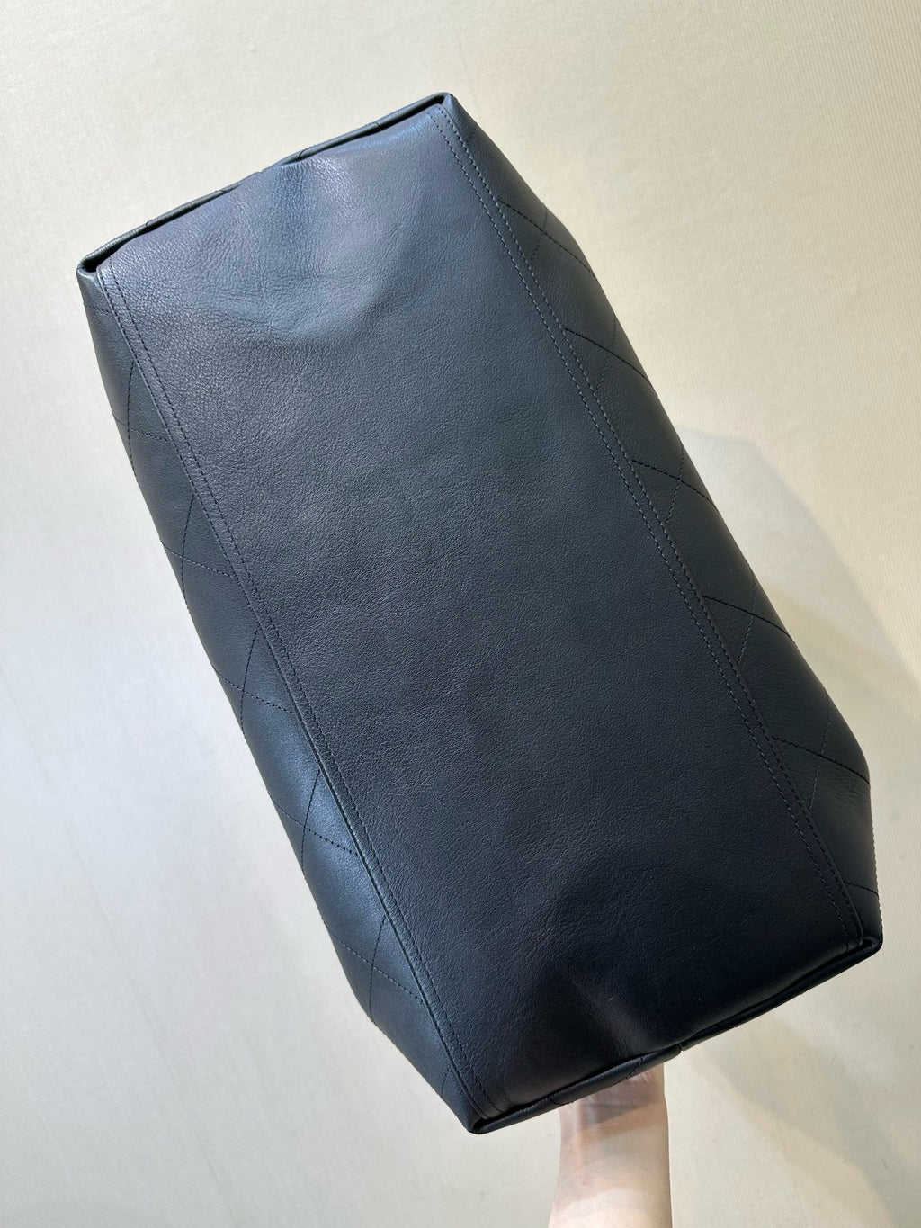 Chanel Maxi Cabas Hobo Bag in Calfskin