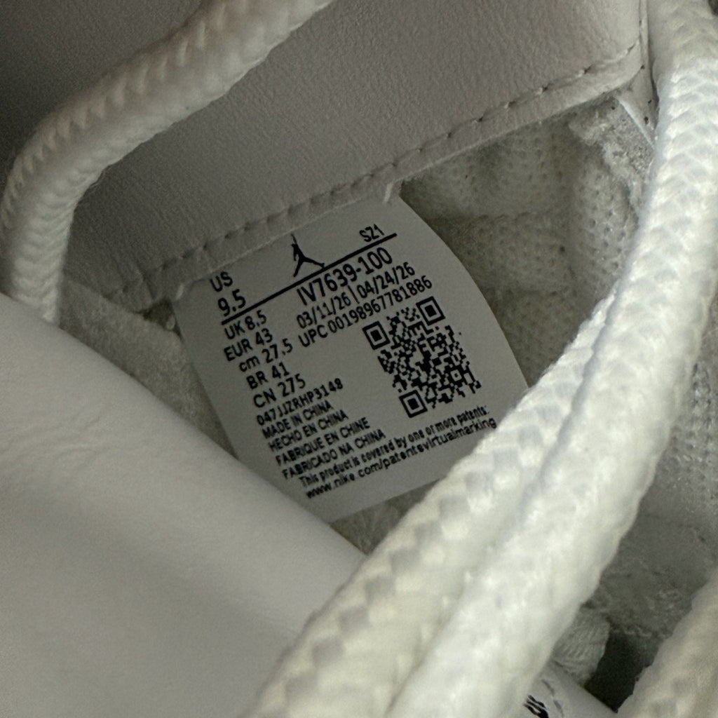 Jordan 11 Comme des Garçons Homme Plus White IV7639-100