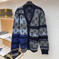 LV 1AIOX8 Monogram Mohair Cardigan