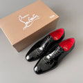 Christian Louboutin Oxford Shoe in Patent Calf Leather