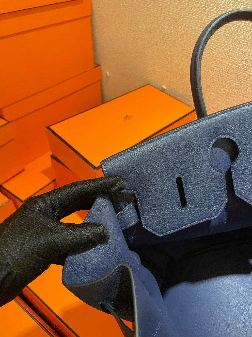 Hermes Hac 40 in Togo Calfskin