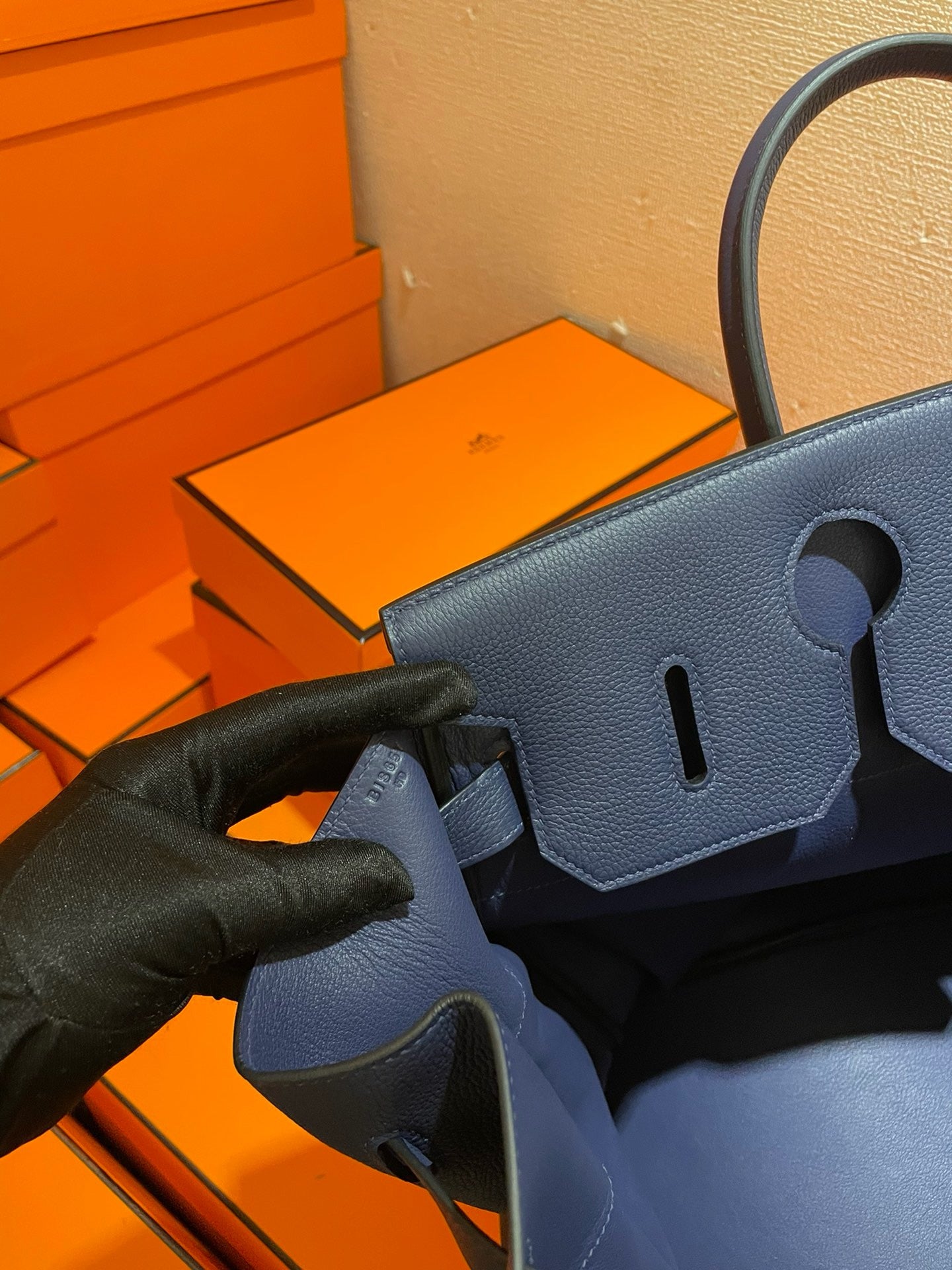 Hermes Hac 40 in Togo Calfskin