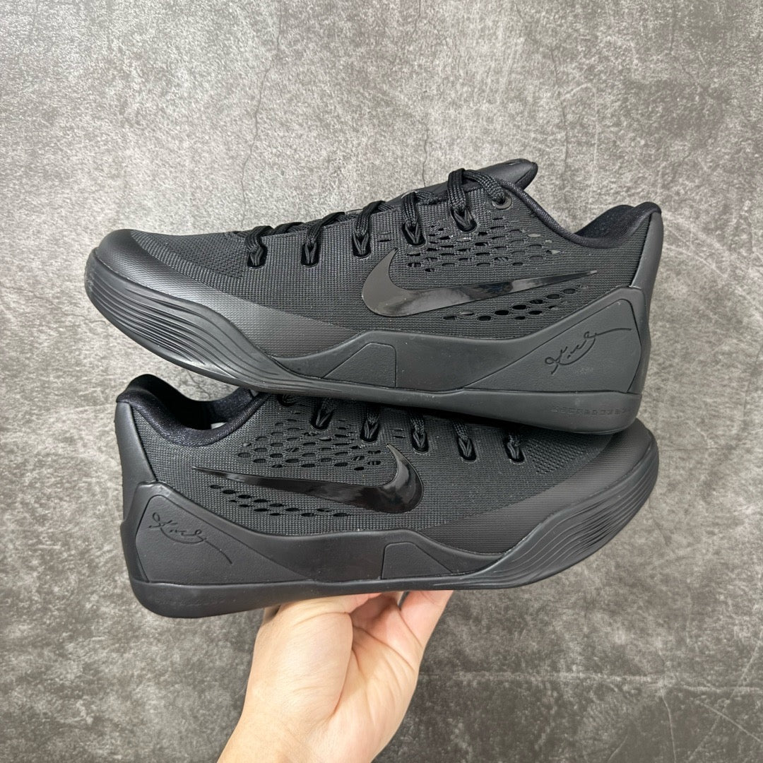 Nike Kobe 9 Elite Low EM Protro TB Triple Black IH5095-002