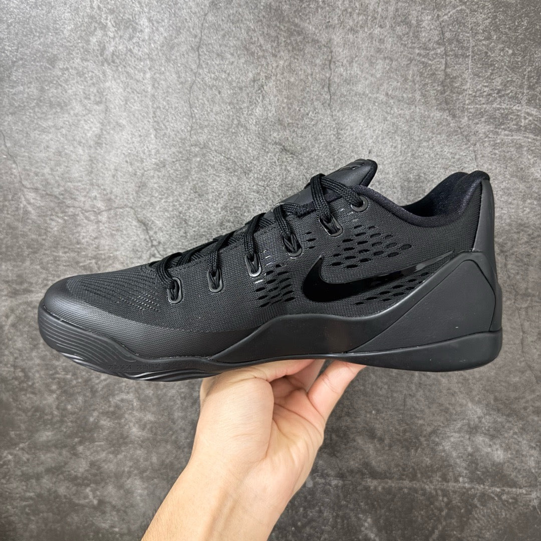 Nike Kobe 9 Elite Low EM Protro TB Triple Black IH5095-002