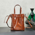 Miu Miu Shiny Leather Pouch