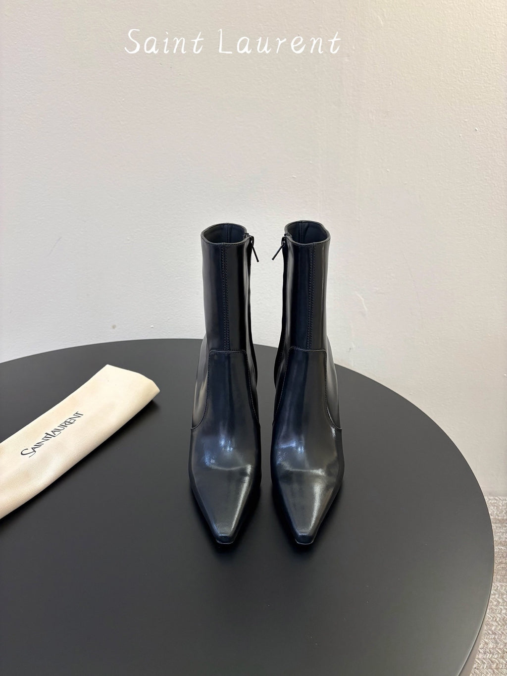 Saint Laurent Jane Ankle in Calfskin