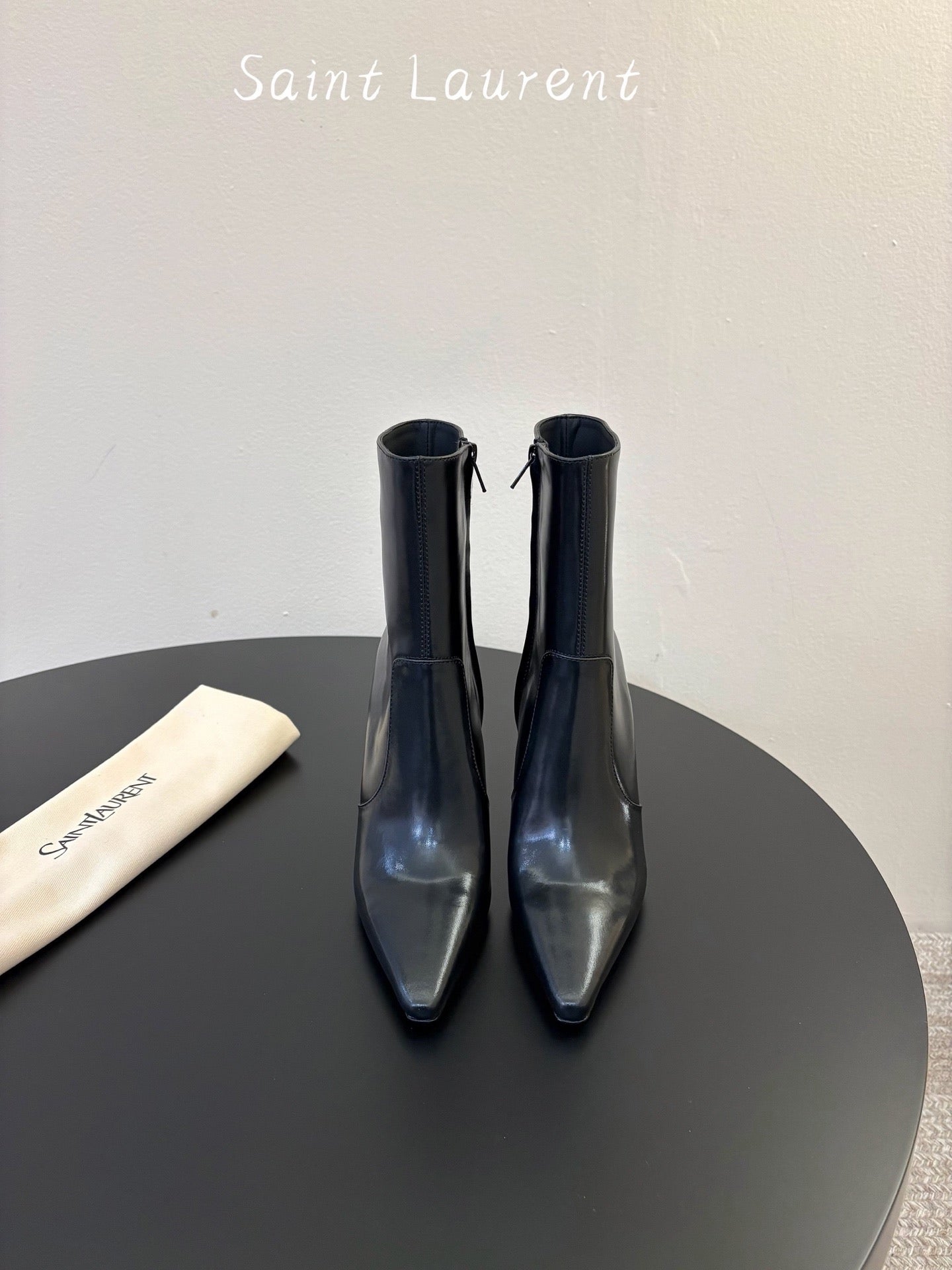 Saint Laurent Jane Ankle in Calfskin