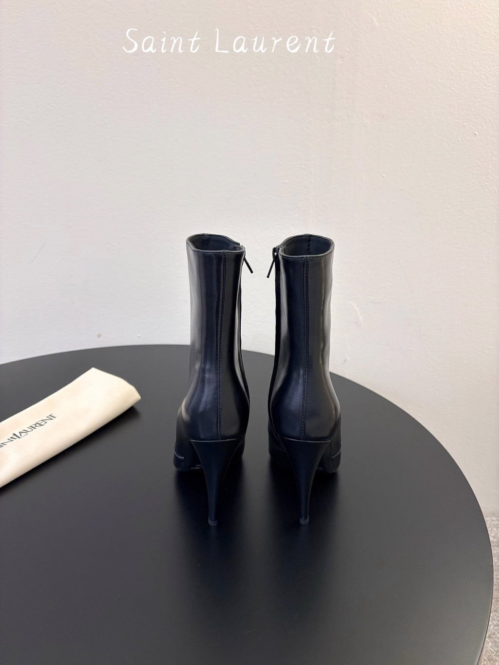 Saint Laurent Jane Ankle in Calfskin