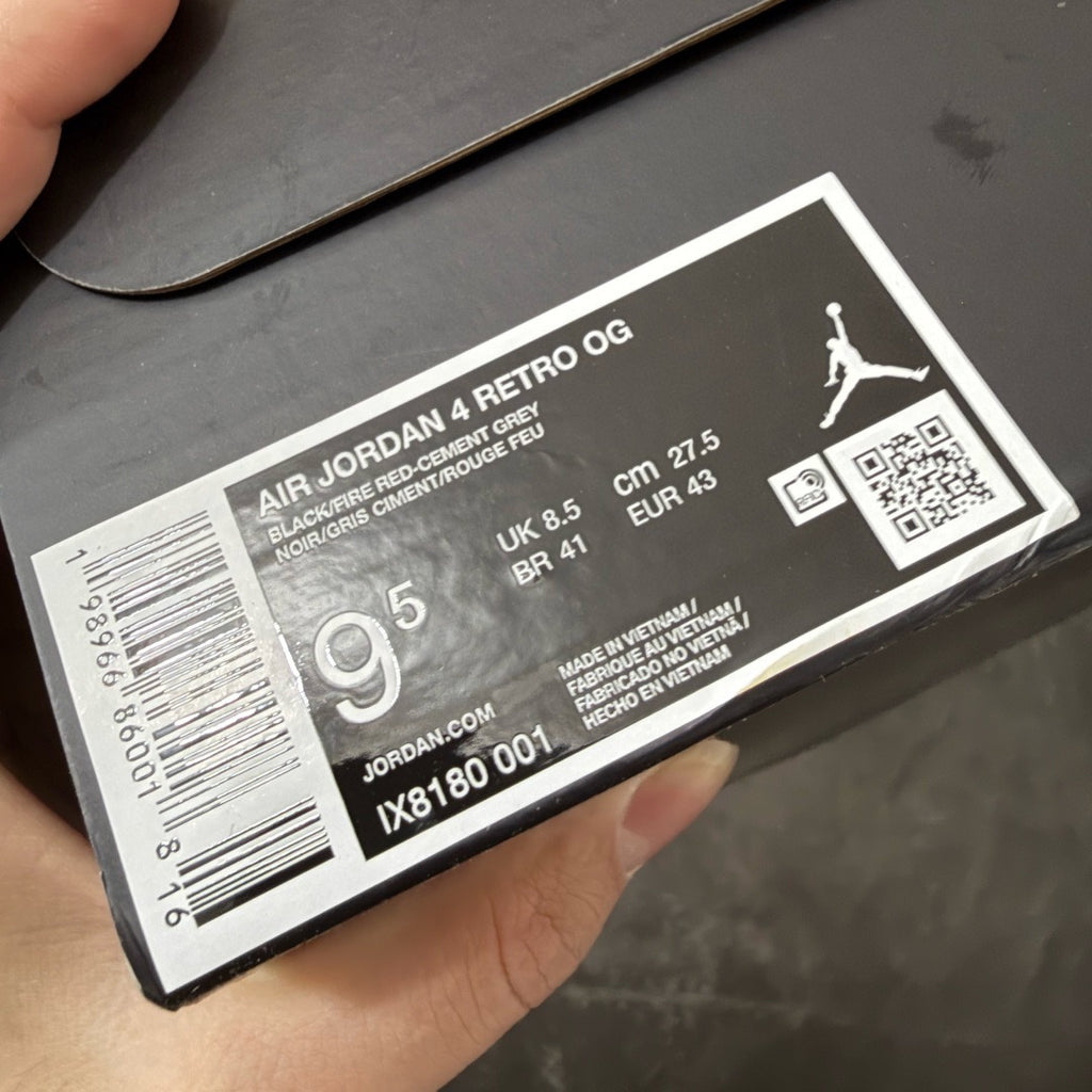 Jordan 4 Bred 308497-060