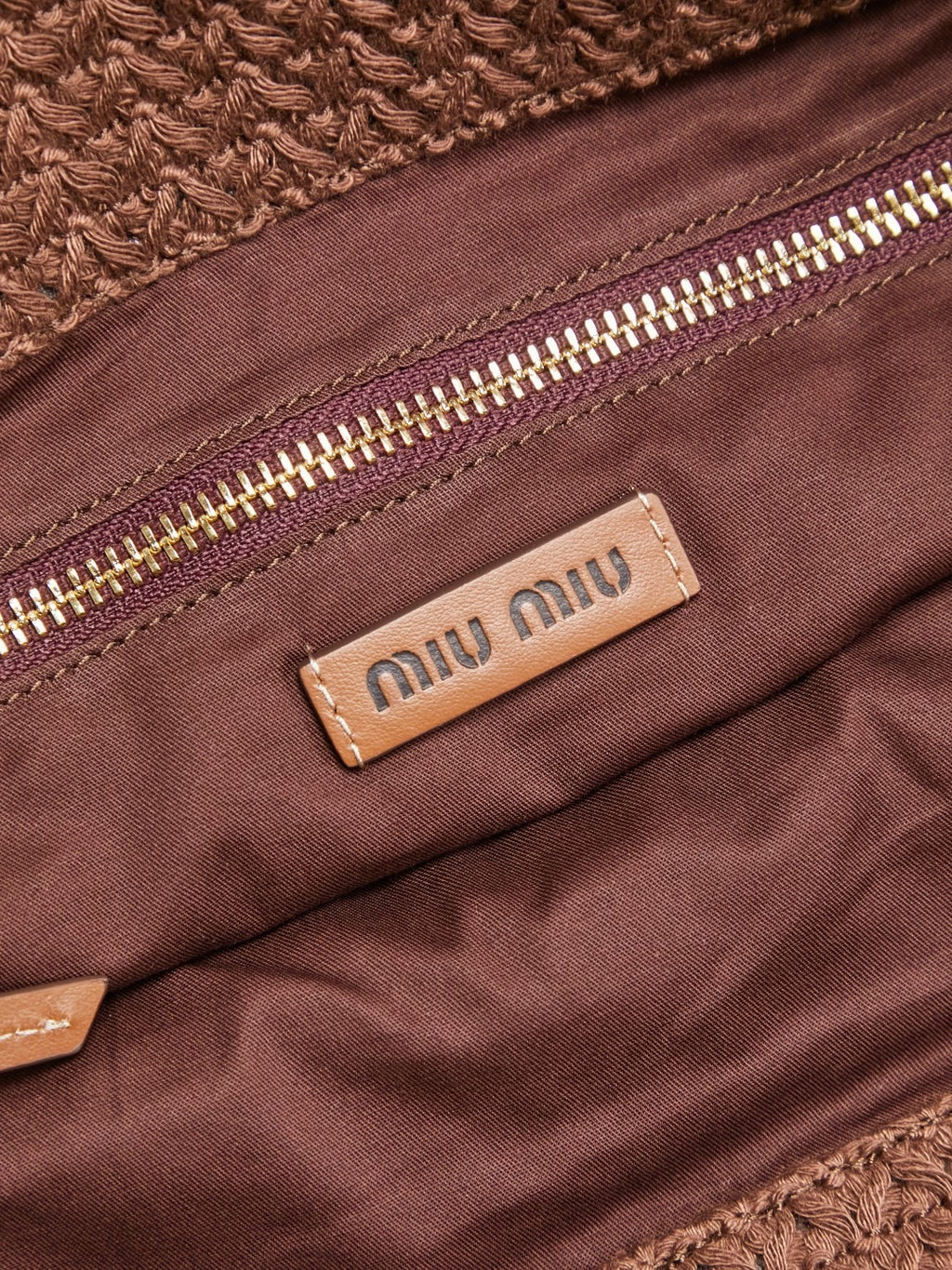 Miu Miu Raffia-Effect Woven Tote Bag 5BG228